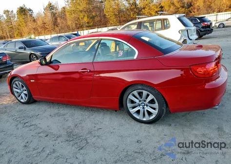 2013 BMW 328 I Sulev z USA, uszkodzony, nr VIN WBADW7C51DE733230